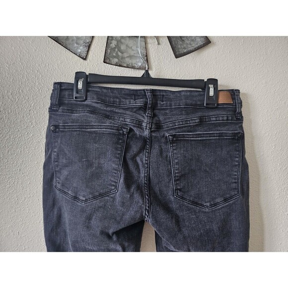 Judy Blue Jeans Women's  Black Mid Rise Skinny Capri Stretch Casual Size 11. - Picture 4 of 10